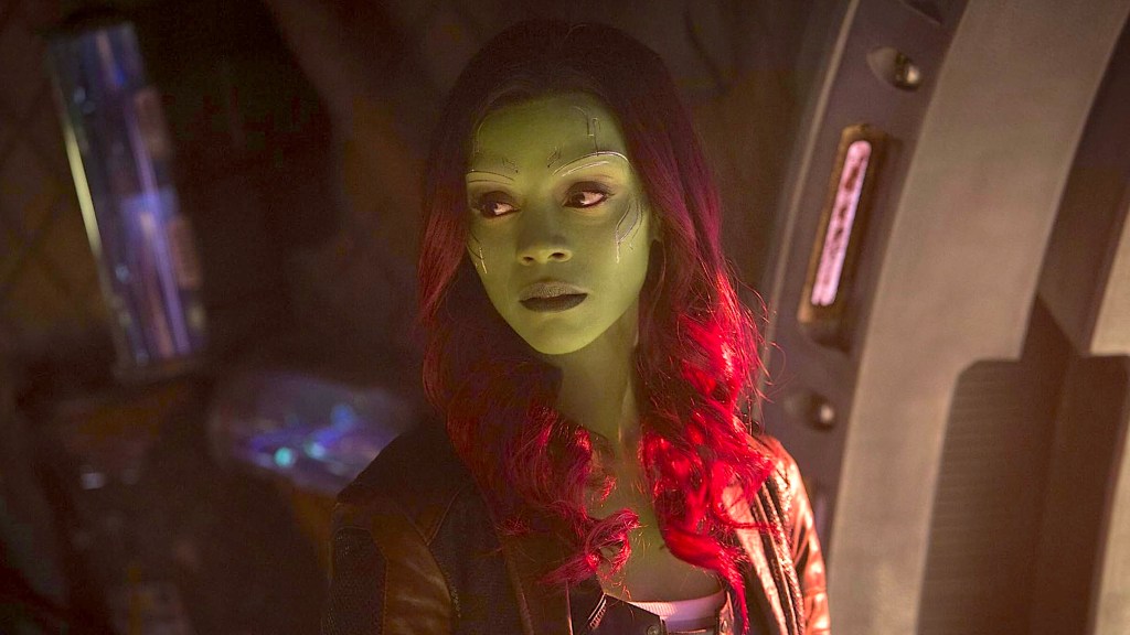 Zoe Saldaรฑa in Avengers: Infinity War